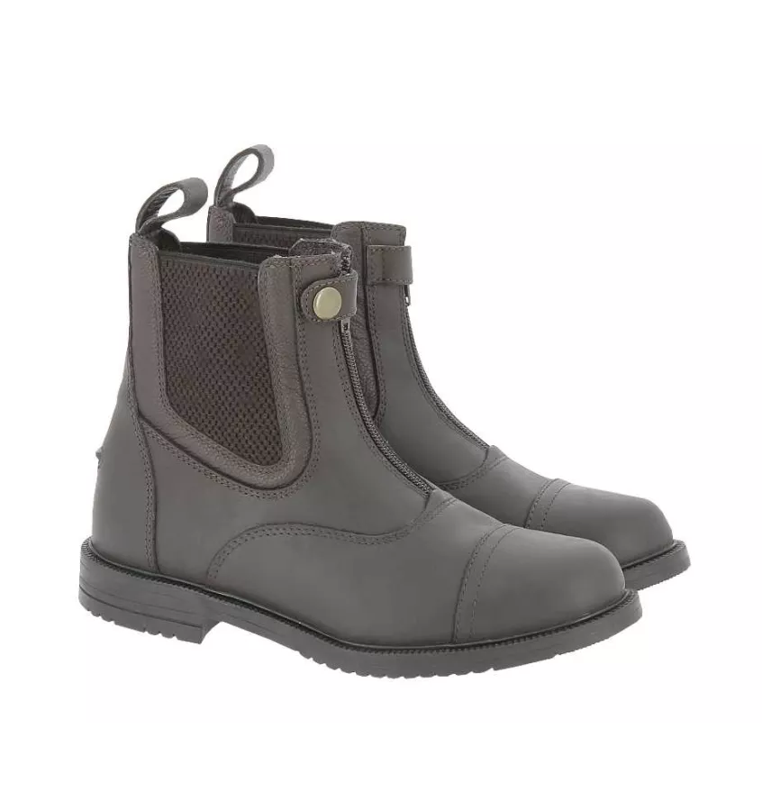 Skórzane sztyblety jeździeckie Vallery brąz 36