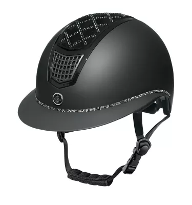 Kask jeździecki Spotlight matowy granat S 53-55