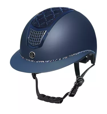 Kask jeździecki Spotlight matowy granat S 53-55