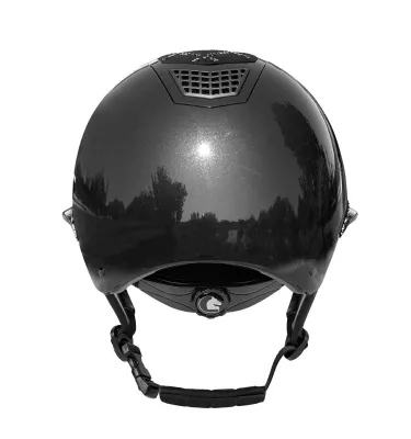 Kask jeździecki Spotlight połysk jagodowy S 53-55