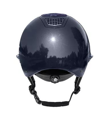 Kask jeździecki Spotlight połysk jagodowy S 53-55