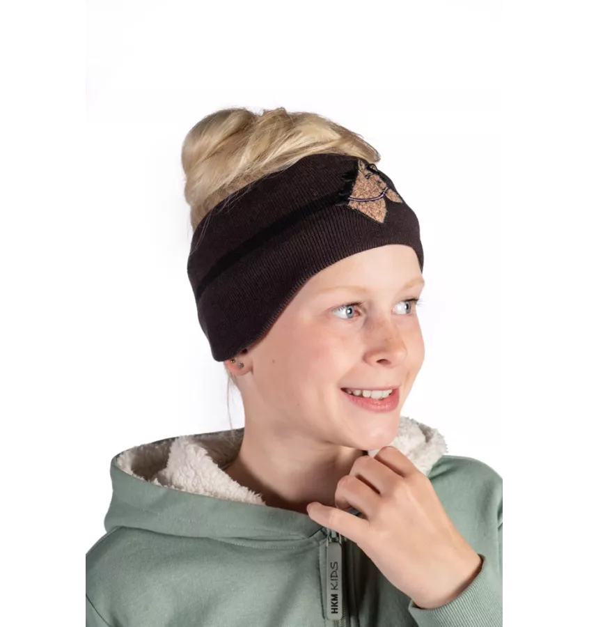 Opaska dziecięca Mia brąz