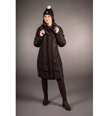 Czapka jeździecka Arezzo brąz