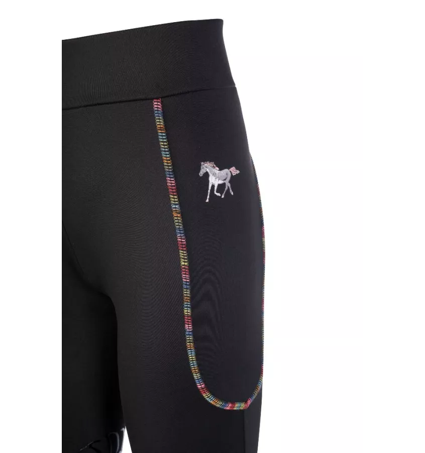 Legginsy Polly czarny 110/116
