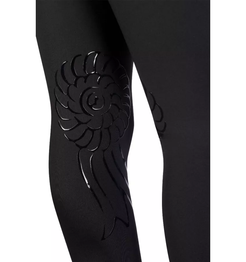 Legginsy Polly czarny 110/116