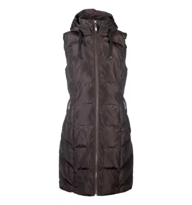 Długa kamizelka jeździecka Arezzo brąz L