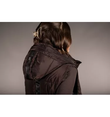 Długa kamizelka jeździecka Arezzo brąz L