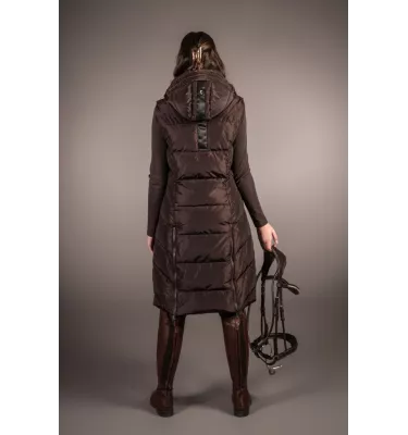 Długa kamizelka jeździecka Arezzo brąz L