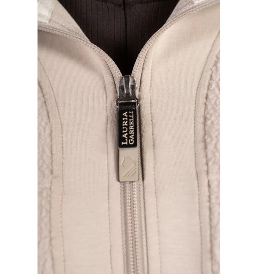 Kamizelka jeździecka polarowa Arezzo Teddy beż L