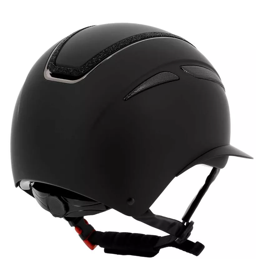 Kask jeździecki Equitheme Agris z szerokim daszkiem 59-61