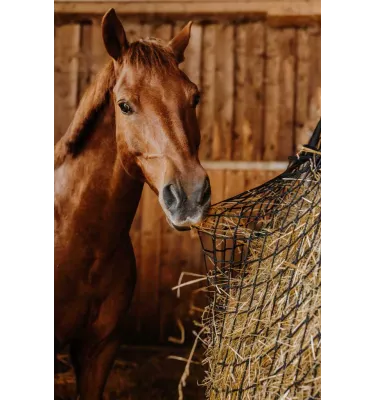 Prostokątna siatka na siano