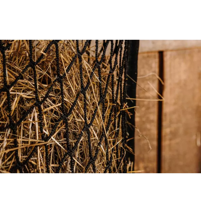 Prostokątna siatka na siano