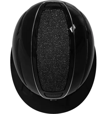 Kask jeździecki Elite lakierowany z szerokim daszkiem L 59-61