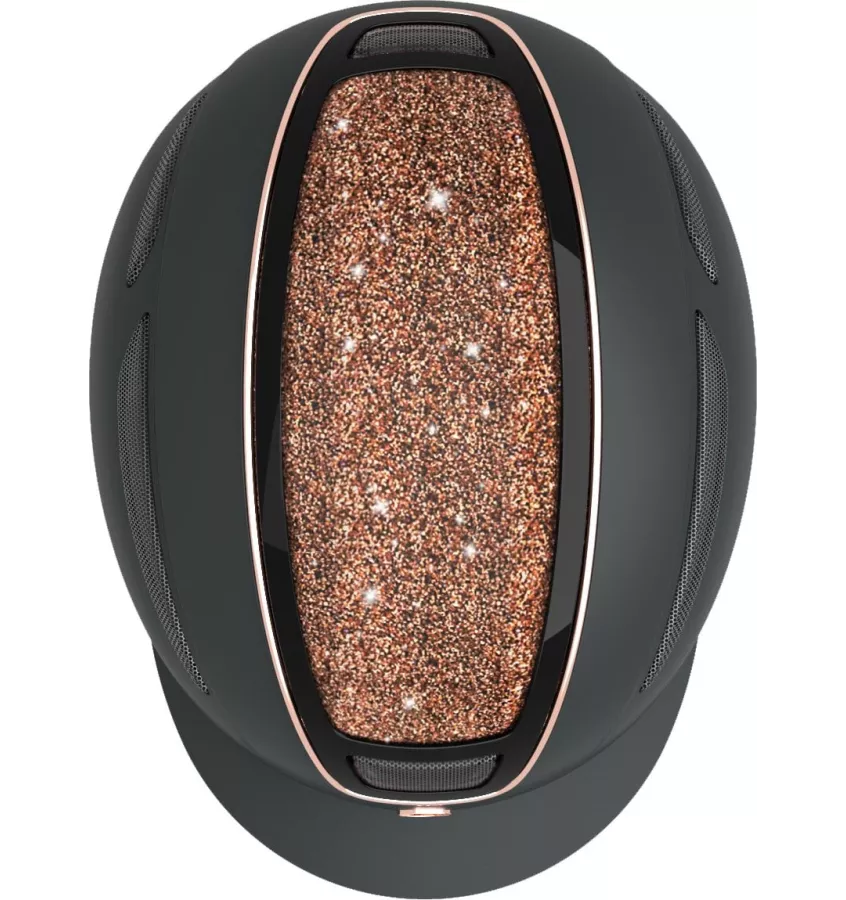 Kask jeździecki Elite z brokatem L 59-61