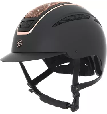 Kask jeździecki Elite z brokatem L 59-61