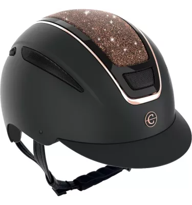 Kask jeździecki Elite z brokatem L 59-61