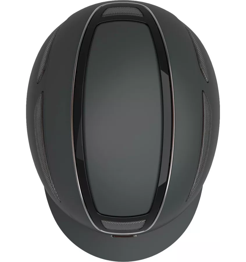 Kask jeździecki Elite czarny mat L 59-61