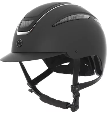 Kask jeździecki Elite czarny mat L 59-61