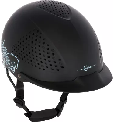 Kask jeździecki Beauty 2.0 czarny M 52-54