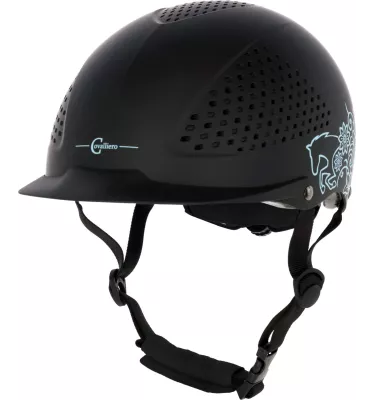 Kask jeździecki Beauty 2.0 czarny M 52-54