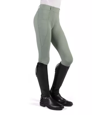Legginsy jeździeckie dziecięce Mia brąz 110/116