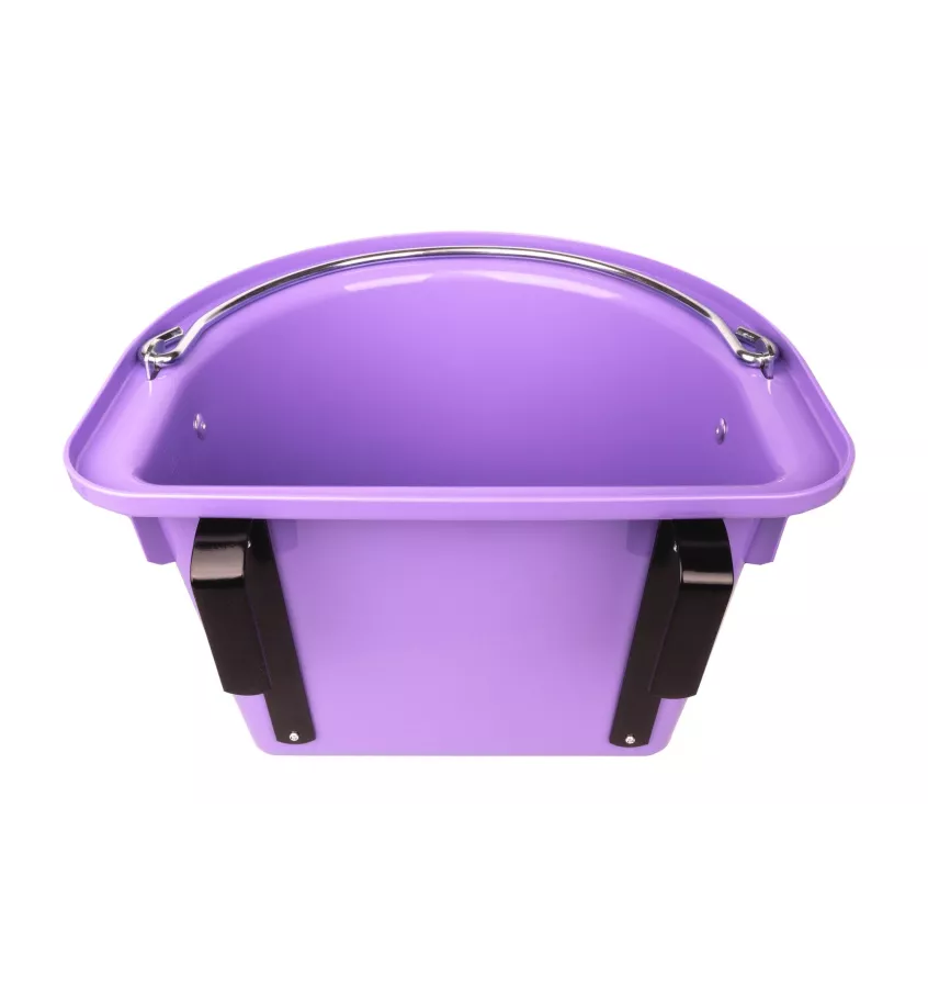 Żłób na paszę z zawiesiem i pałąkiem Yummy lawenda 12l