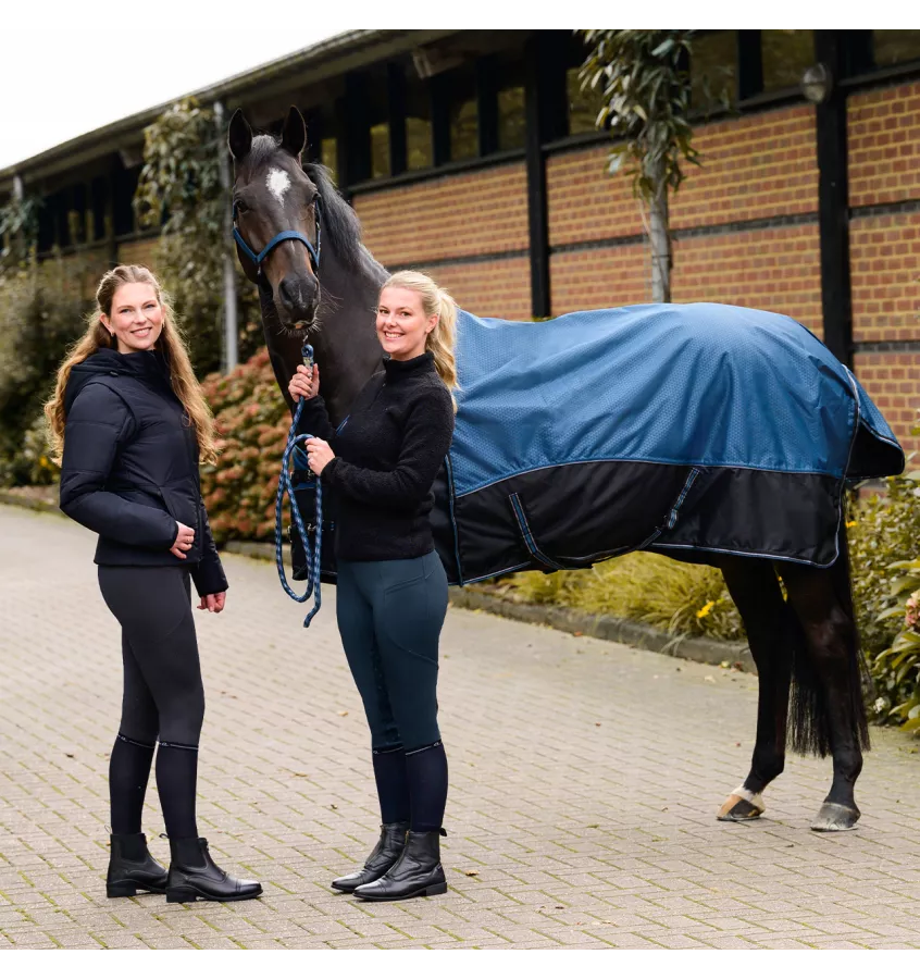 Polarowa bluza jeździecka Teddie czarny 32