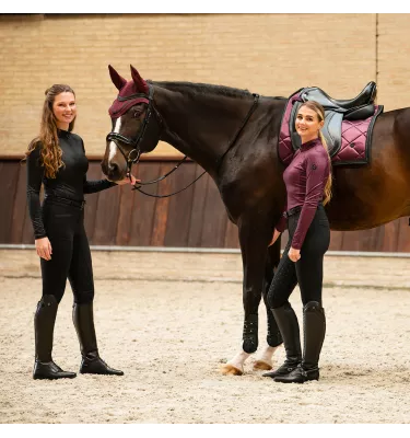 Skórzany pasek jeździecki do spodni Zahra