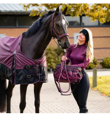 Torba na szczotki i akcesoria jeździeckie Navy Dusk