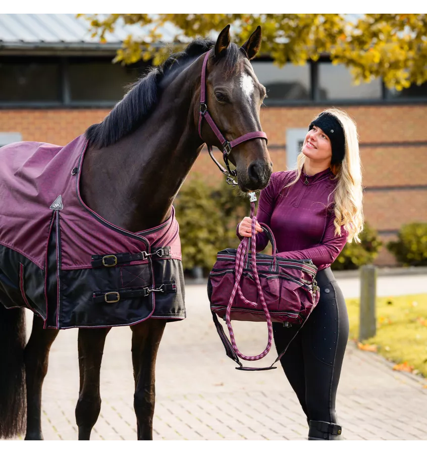 Torba na szczotki i akcesoria jeździeckie Navy Dusk