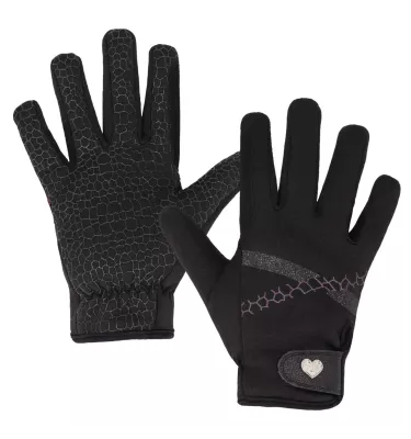 Rękawiczki jeździeckie zimowe dziecięce Lize M (3XS)