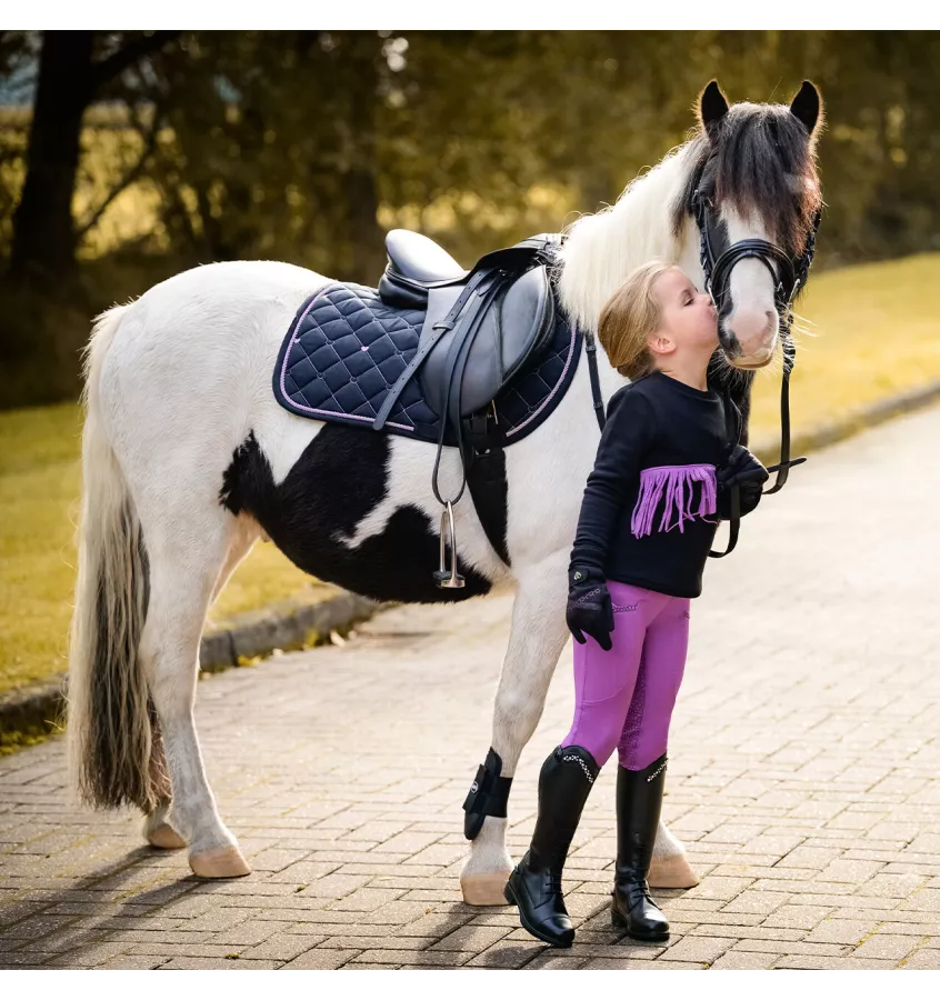 Rękawiczki jeździeckie zimowe dziecięce Lize M (3XS)