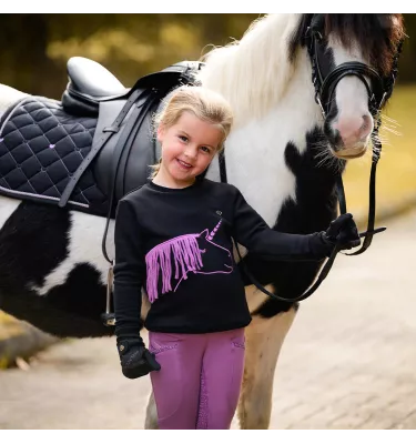 Rękawiczki jeździeckie zimowe dziecięce Lize M (3XS)