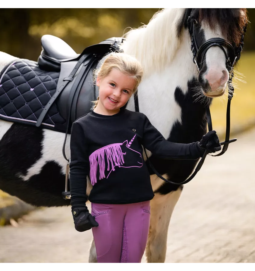Rękawiczki jeździeckie zimowe dziecięce Lize M (3XS)