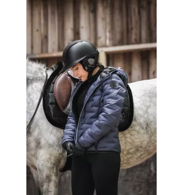 Kurtka jeździecka Equitheme Je t'aime Nelly granat L