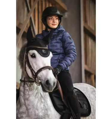 Kurtka jeździecka Equitheme Je t'aime Nelly granat L