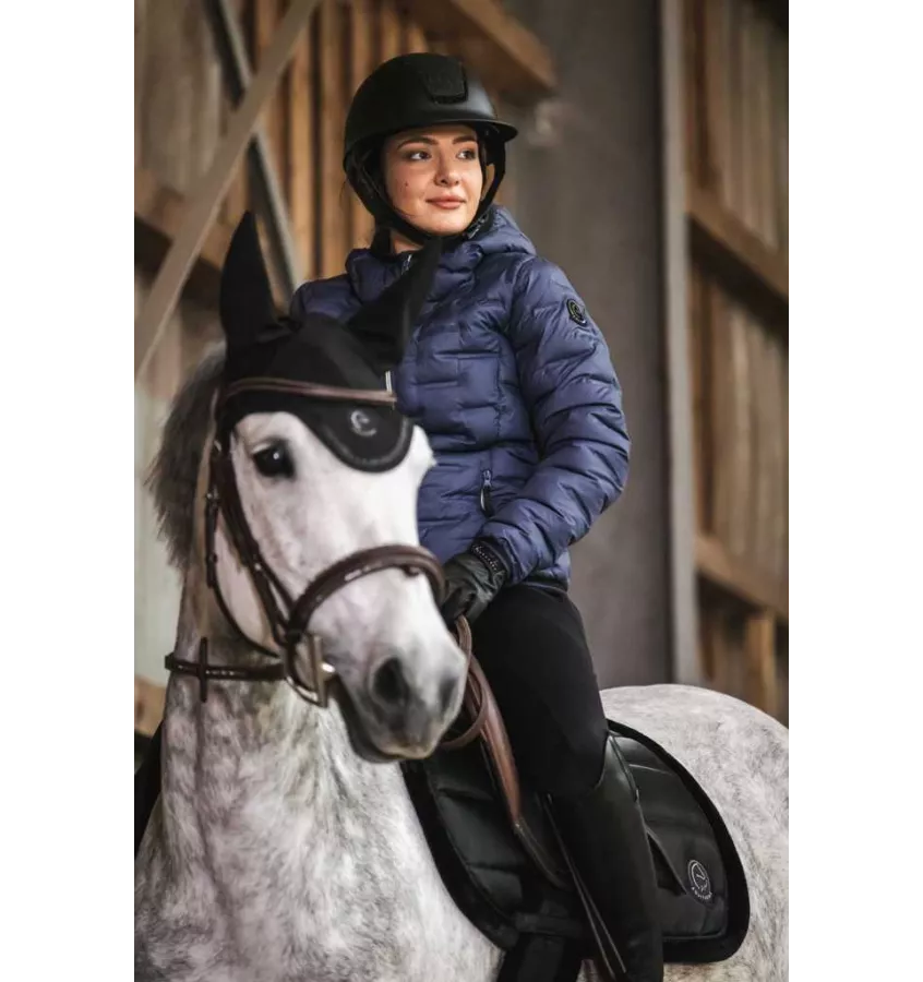 Kurtka jeździecka Equitheme Je t'aime Nelly granat L