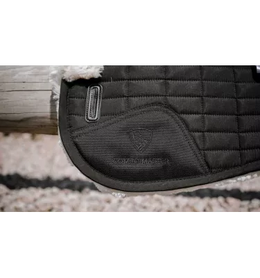 Poodkładka pod siodlo z futerkiem Pro Series Combo Master czarny