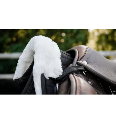 Poodkładka pod siodlo z futerkiem Pro Series Combo Master czarny