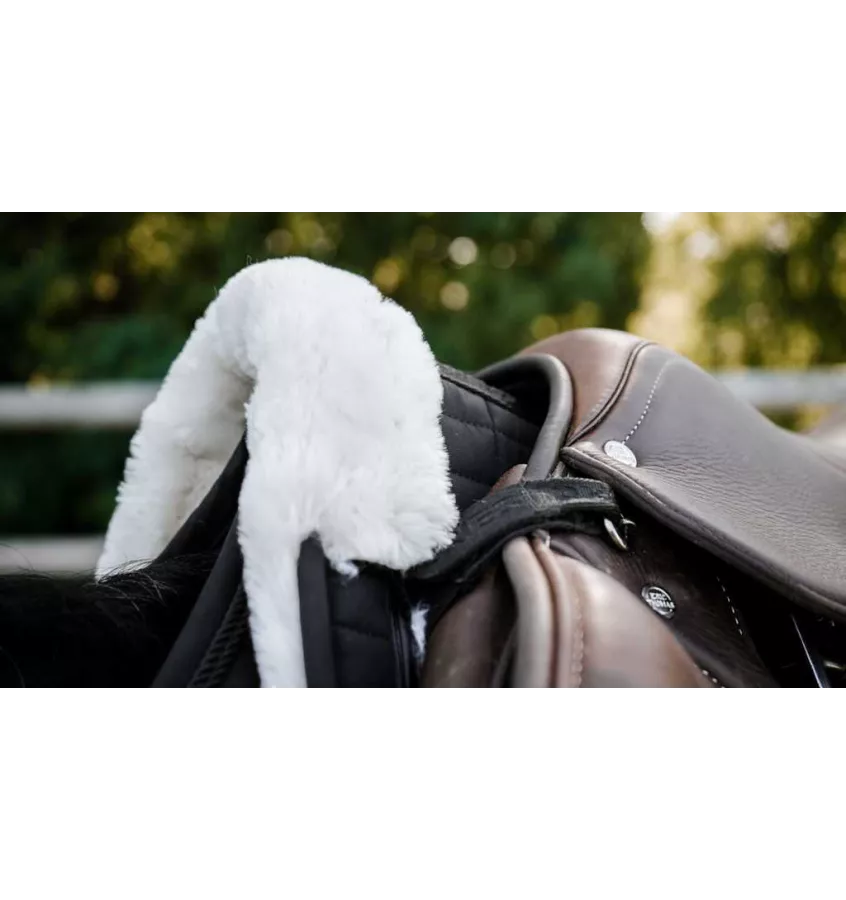 Poodkładka pod siodlo z futerkiem Pro Series Combo Master czarny