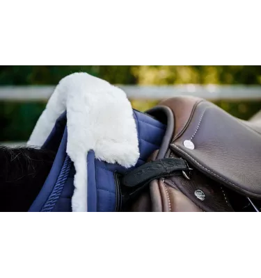 Poodkładka pod siodlo z futerkiem Pro Series Combo Master czarny