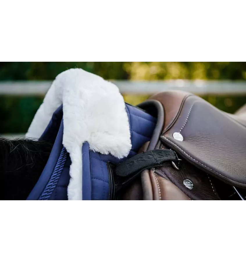 Poodkładka pod siodlo z futerkiem Pro Series Combo Master czarny