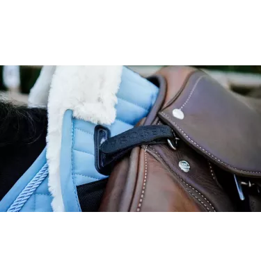 Poodkładka pod siodlo z futerkiem Pro Series Combo Master czarny