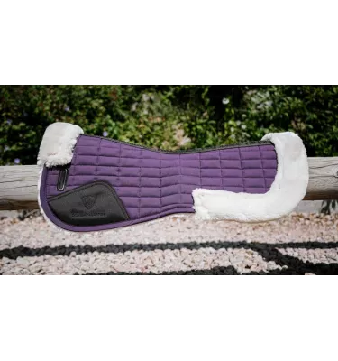 Poodkładka pod siodlo z futerkiem Pro Series Combo Master czarny