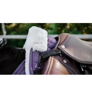 Poodkładka pod siodlo z futerkiem Pro Series Combo Master czarny