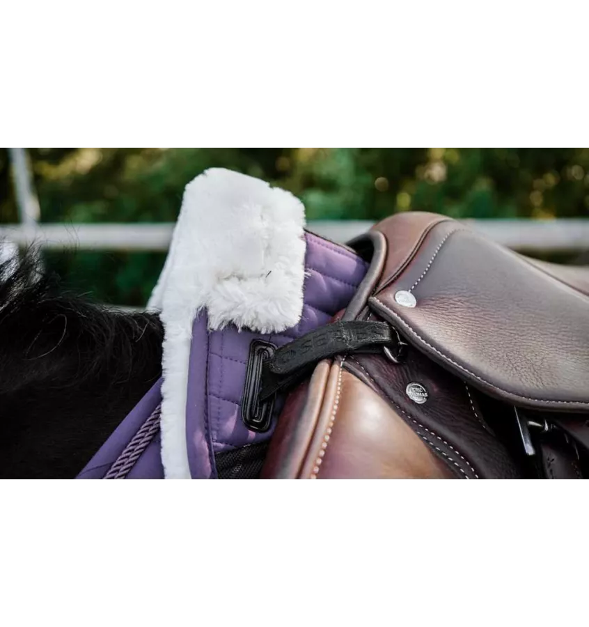 Poodkładka pod siodlo z futerkiem Pro Series Combo Master czarny