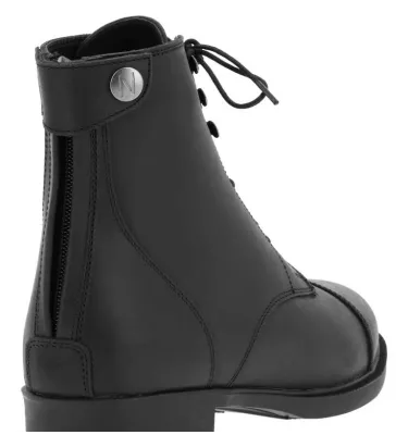 Sztyblety jeździeckie ze skóry olejowanej Nimes czarne 36