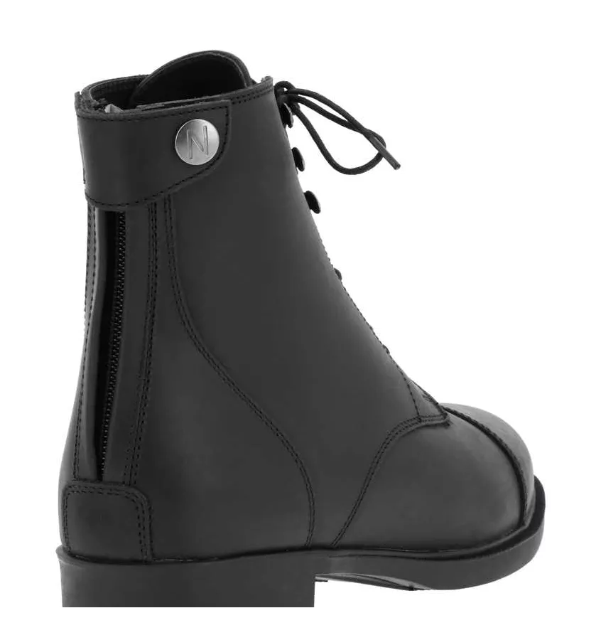 Sztyblety jeździeckie ze skóry olejowanej Nimes czarne 36