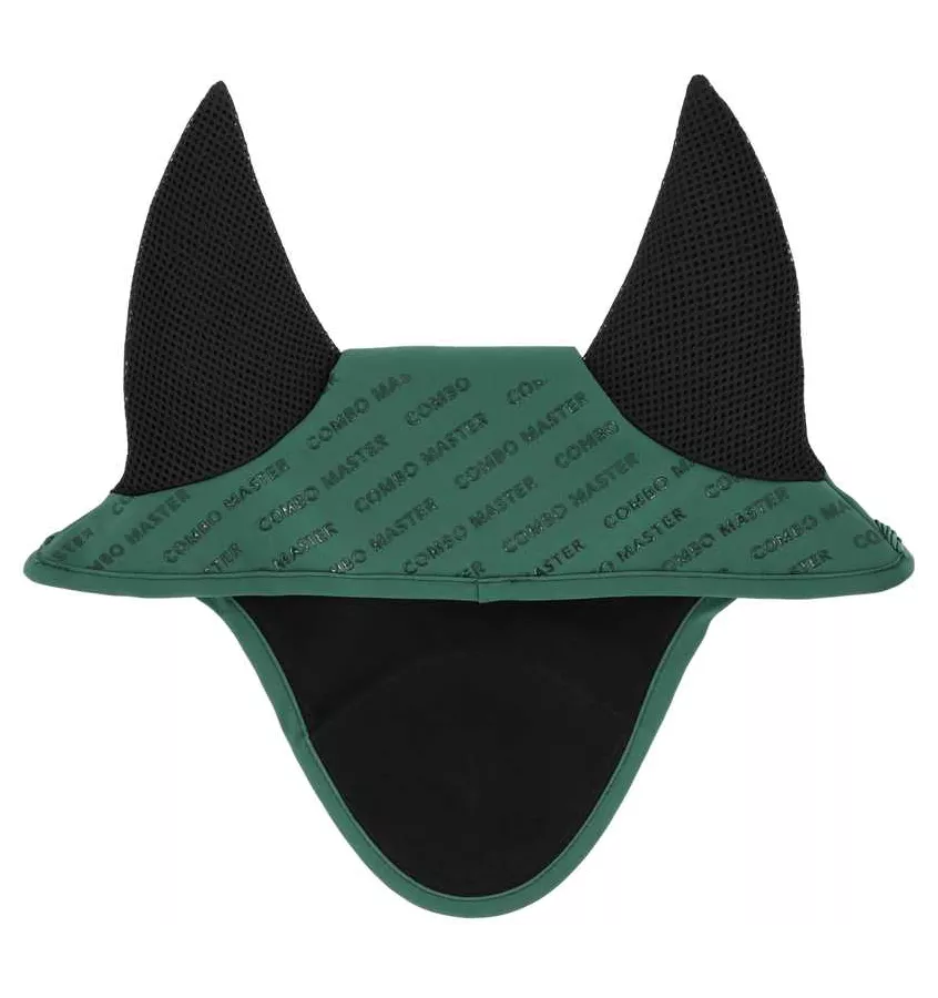 Nauszniki dla konia Combo Master czarny full