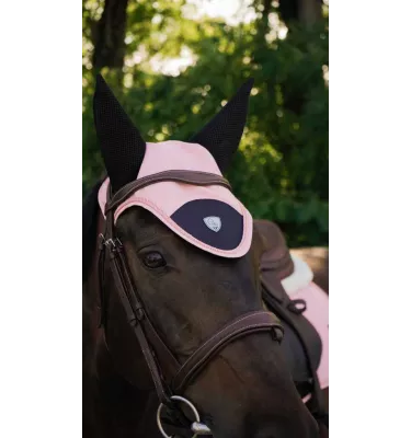 Nauszniki dla konia Combo Master czarny full